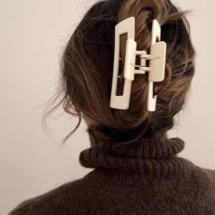 Women Girls Claw Clips Coffee Black Hair Claw