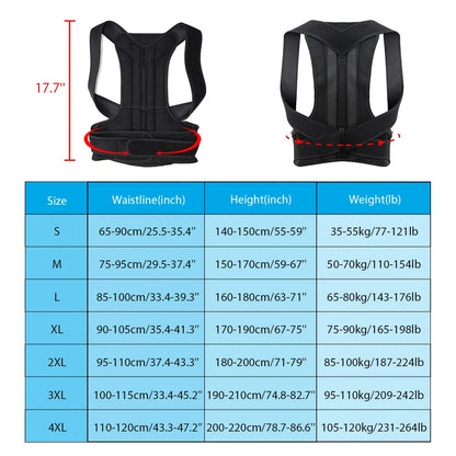 Shoulder Back Support Belt