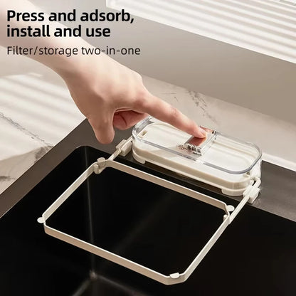 Sink Filter Rack Kitchen Foldable