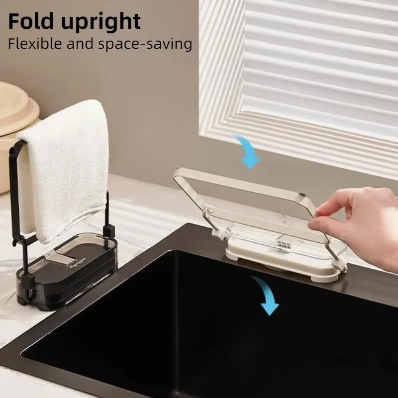 Sink Filter Rack Kitchen Foldable