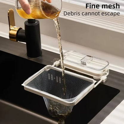 Sink Filter Rack Kitchen Foldable