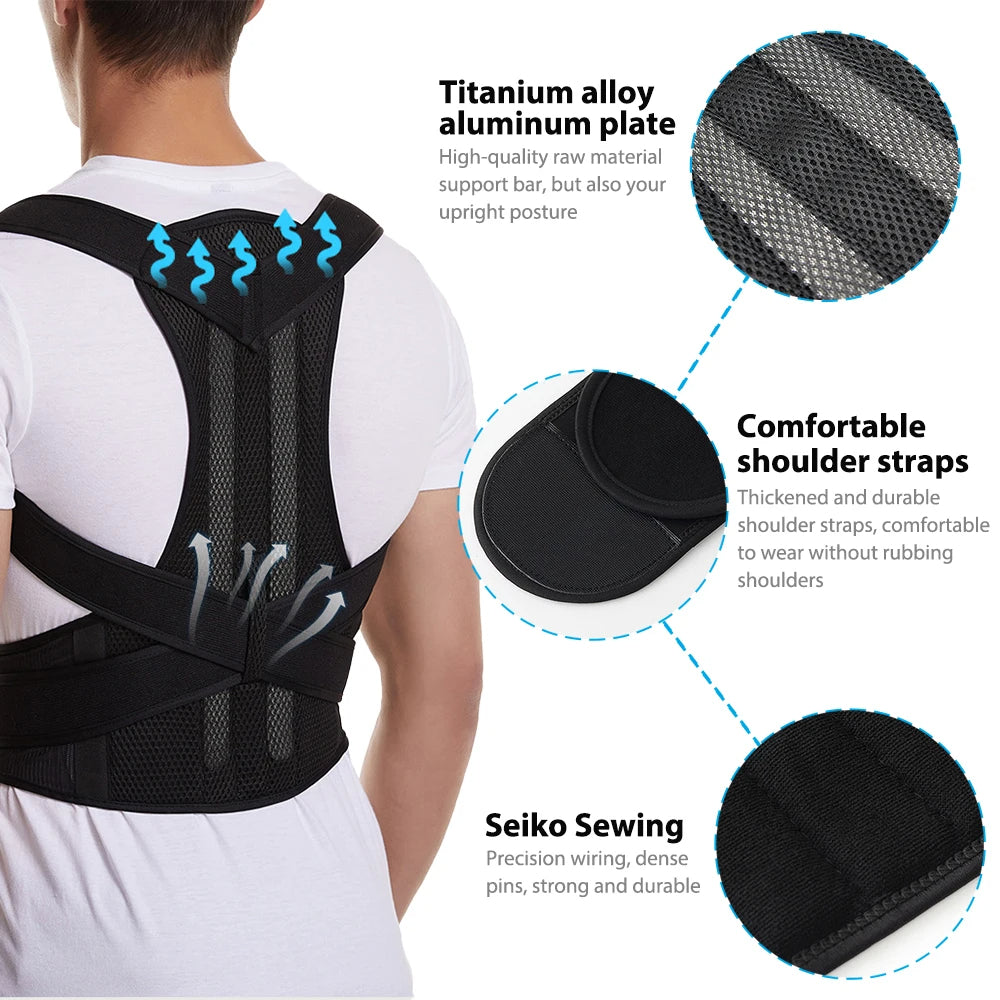 Shoulder Back Support Belt