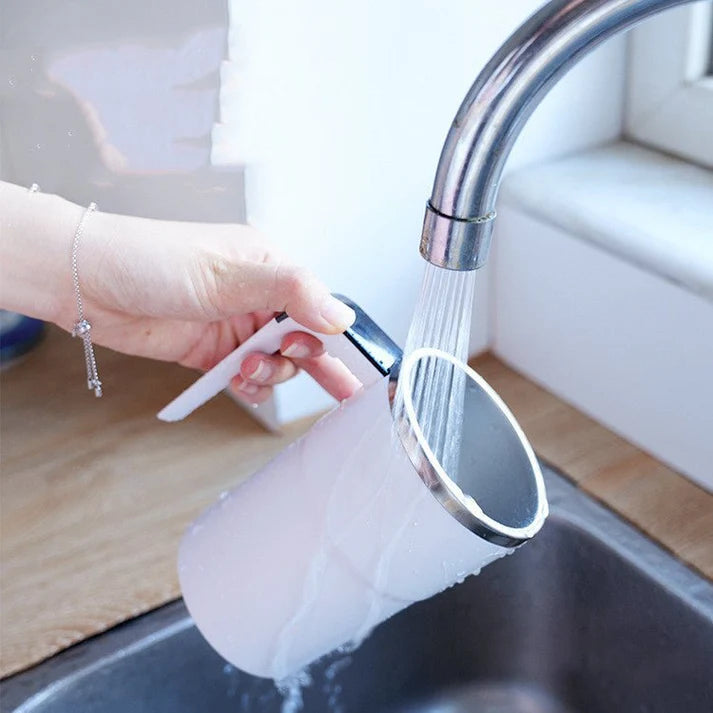 Automatic Magnetic Coffee Mug – USB Charging, Stainless Steel, Waterproof