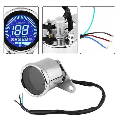 Rotate Speed And Oil Volume Integrated LED Liquid Crystal Display Instrument Assembly