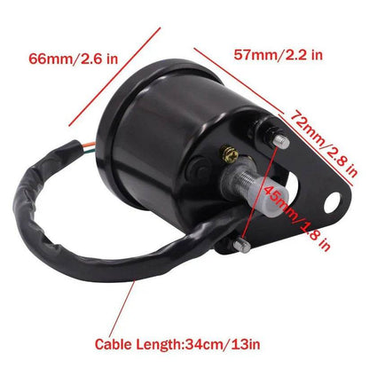 Rotate Speed And Oil Volume Integrated LED Liquid Crystal Display Instrument Assembly